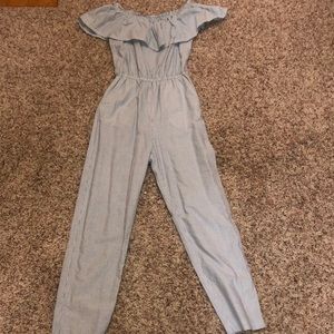 Off the shoulder jumpsuit